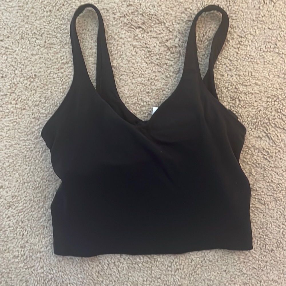 LULULEMON BLACK ALIGN TANK SIZE 4
